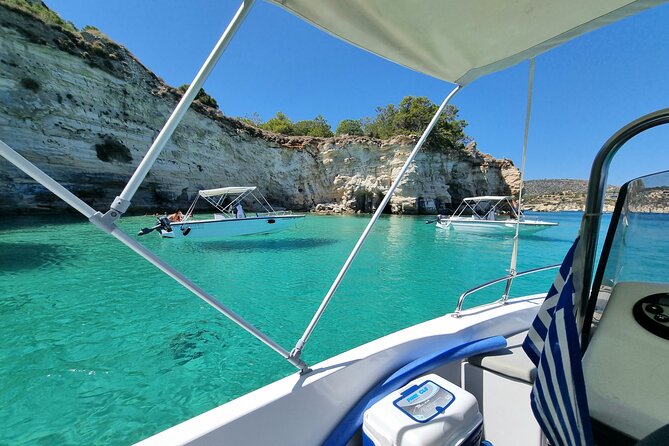 Chania: Boat Rental Almyrida - The route: how each beach stop feels (and why you’ll like it)