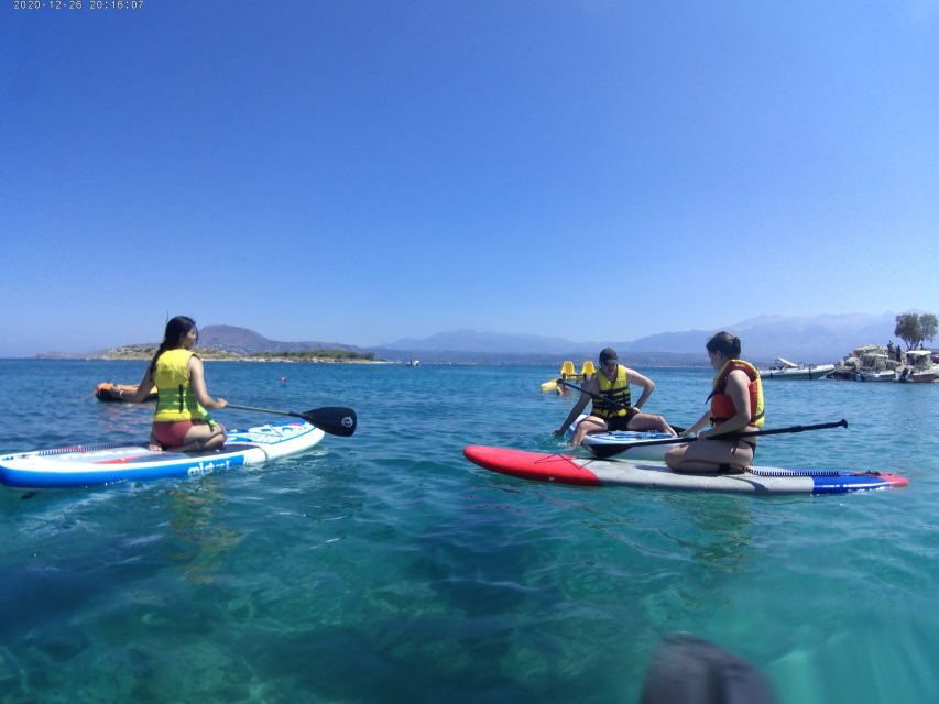 Chania: Boat Trip with Guided Snorkeling & Stand-Up Paddling - Food, photos, and those small value boosts