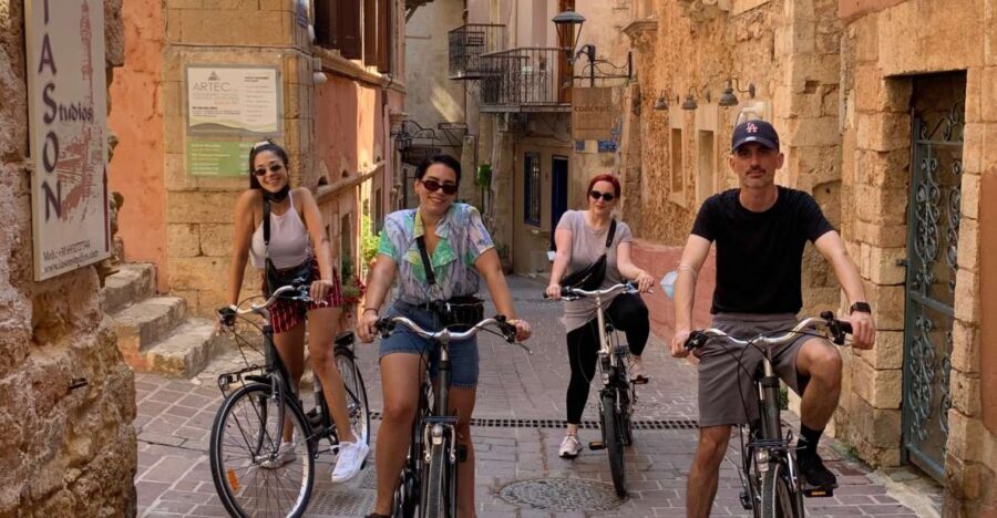 Chania: City Highlights Small Group Bike Tour - Where you start: Meletiou Metaxaki 10 and a quick on-time routine