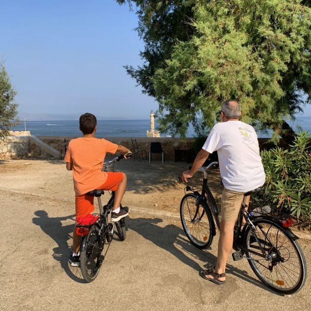Chania: City Highlights Small Group Bike Tour - Byzantine Walls of Chania: spotting the overlap between eras