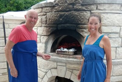 Chania Cooking Class-The Authentic Enjoy traditional Cretan meal - Starters You Make First, Then Eat First: Ntakos, Tzatziki, and Cretan Salad