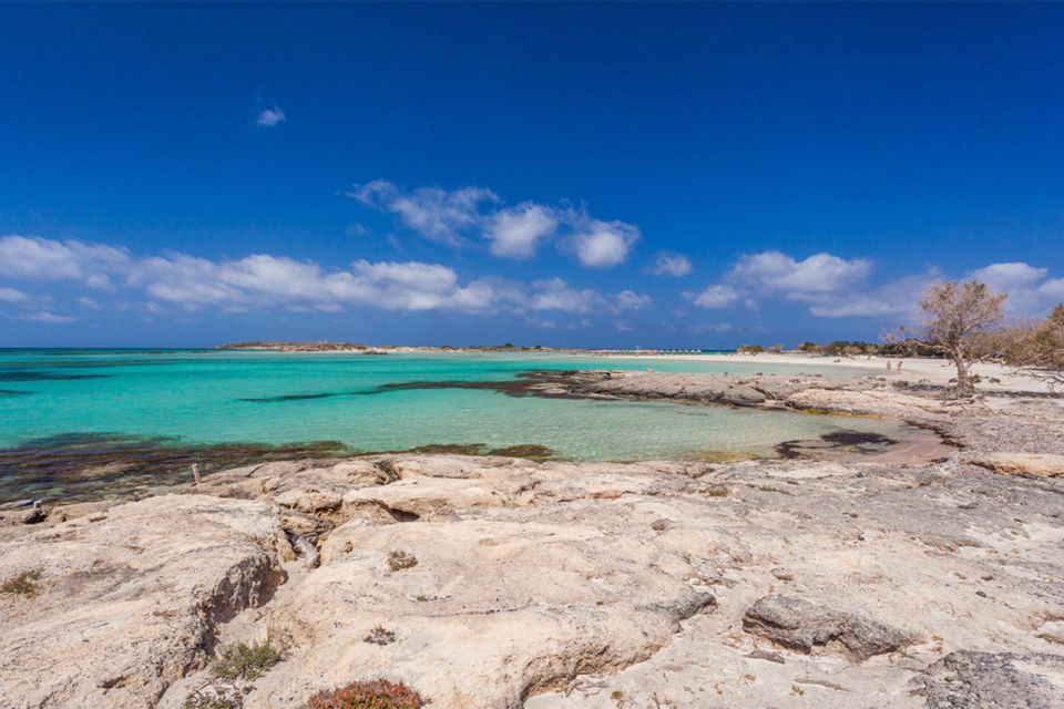 Chania: Elafonisi and Milia Mountain with Loungers and Lunch - From sea to hills: off-road turns and viewpoints on the way to Milia