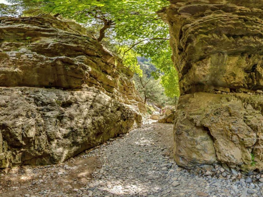 Chania: Imbros Gorge and Libyan Sea Day Tour - Imbros Gorge walk: narrow passages, famous points, and footwork that matters