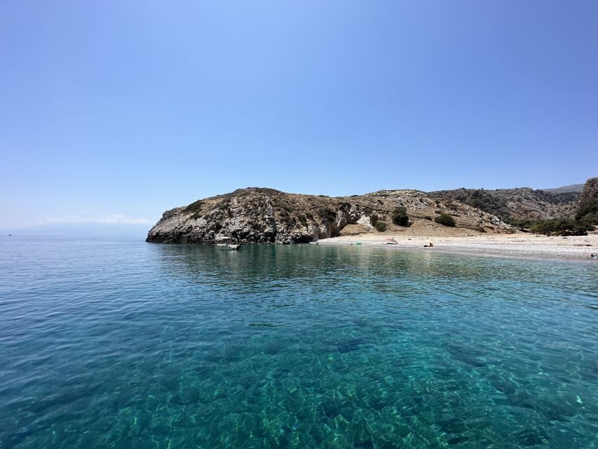 Chania: Menies Beach & Chironisia Bay Cruise with Snorkeling - From Kolymbari Harbor to the Calm Side of Northern Crete