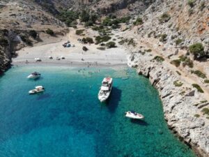Chania: Menies Beach & Chironisia Bay Cruise with Snorkeling - WWII Cannon Spotting: Why Snorkeling Feels More Personal Here