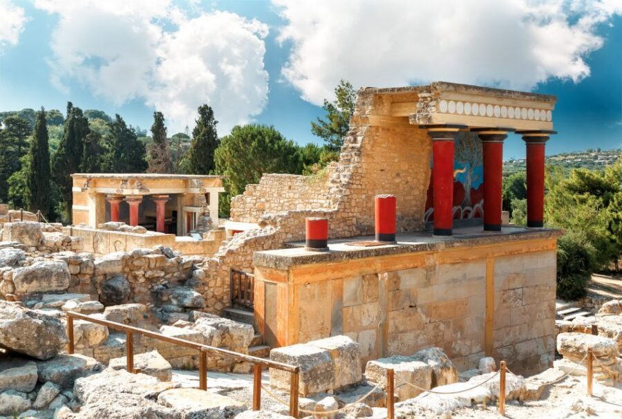 Chania/Rethymno: Knossos Palace & Heraklion City Tour - Knossos Palace: what you’ll actually see at the Palace of King Minos