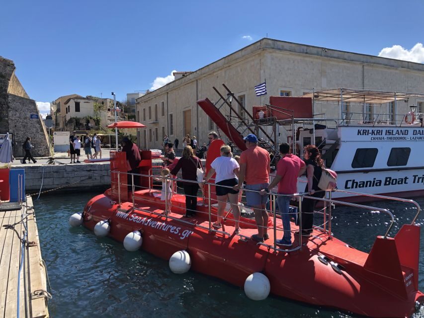 Chania: Semi-Submarine Boat Underwater Experience - Panoramic Deck Time: Venetian Harbor Views and Mountain Backdrops