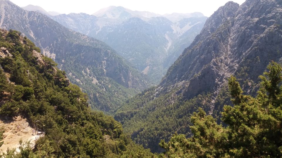 Chania: White Mountains Safari Tour with Lunch and Tastings - Heading Back to Chania: Orchards, Sea Views, and a Fast-Changing Drive
