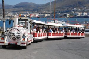 Chersonissos: Mini-Train City Highlights Tour - Old town sights: colorful streets, churches, and an audio guide doing the explaining
