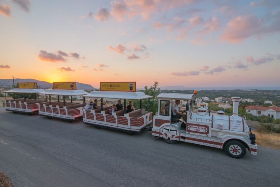 Chersonissos: Mini-Train City Highlights Tour - The port and beach combo: Analipsi and Anisaras without overplanning