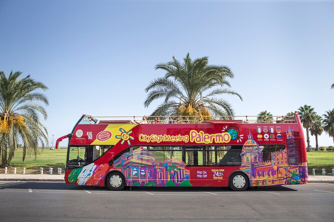 City Sightseeing Palermo Hop-On Hop-Off Bus Tour - Route A: Quattro Canti, Orto Botanico, Palermo Cathedral, Vucciria Market