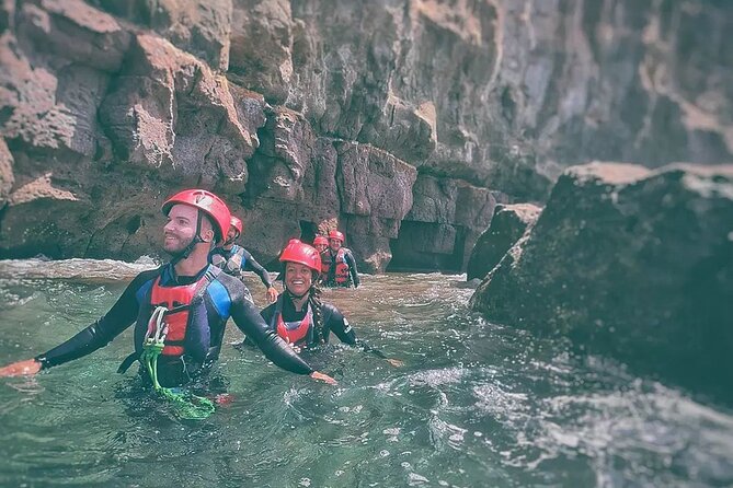 Coasteering experience in Gran Canaria - Equipment check: why the harness and helmet are the real deal