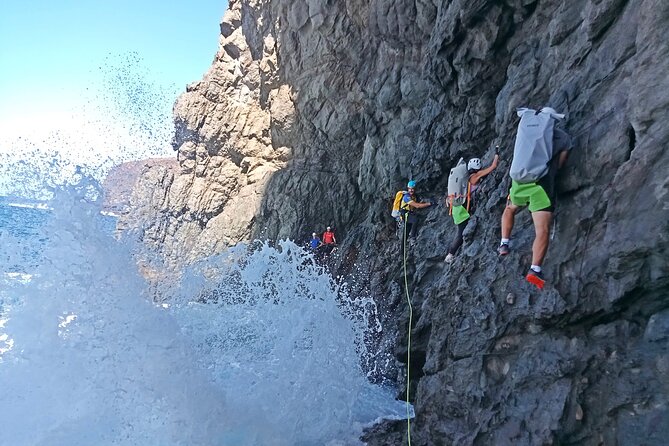 Coasteering Gran Canaria: The Atlantic Mountains Adventure Route - Cliff-to-cave hiking sets the tone in El Turman