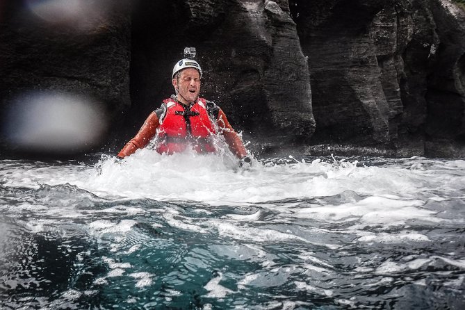 Coasteering in Caloura (Sao Miguel - Azores) - Caloura’s volcanic coastline: where the ocean feels close