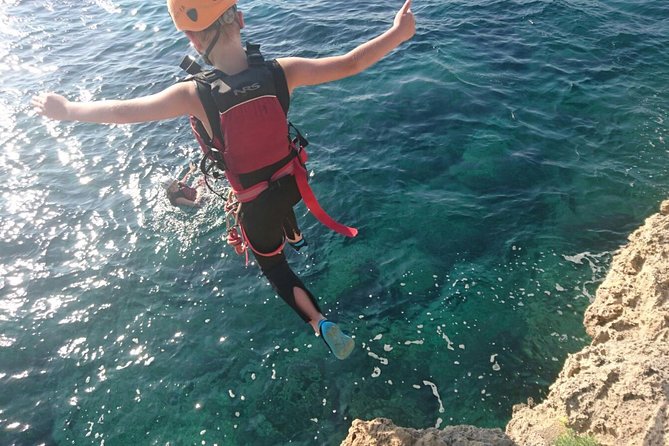 Coasteering in South Mallorca with Transfers - The 4-Hour Game Plan: Jumps, Rappel, Climbing, Caves, Zip Line