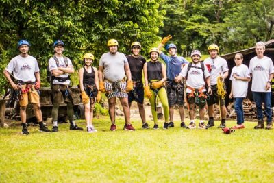 Combo Arenal Rafting and Canyoning Adventure - The Canyoning Part: Rappels, Leaps, and Narrow Gorge Hiking