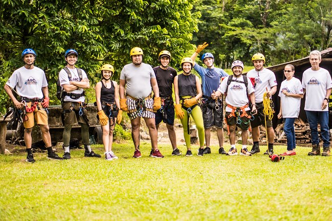 Combo Arenal Rafting and Canyoning Adventure - The Canyoning Part: Rappels, Leaps, and Narrow Gorge Hiking