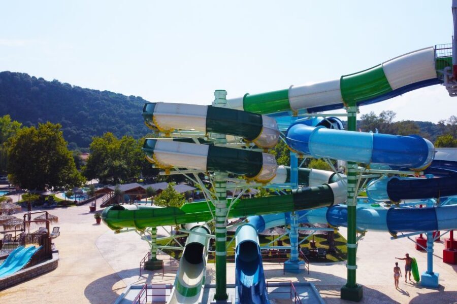 Corfu: Aqualand Water Park 1- or 2-Day Entry Tickets - Slide strategy: flumes, tubes, wave pool, and rides for every bravery level