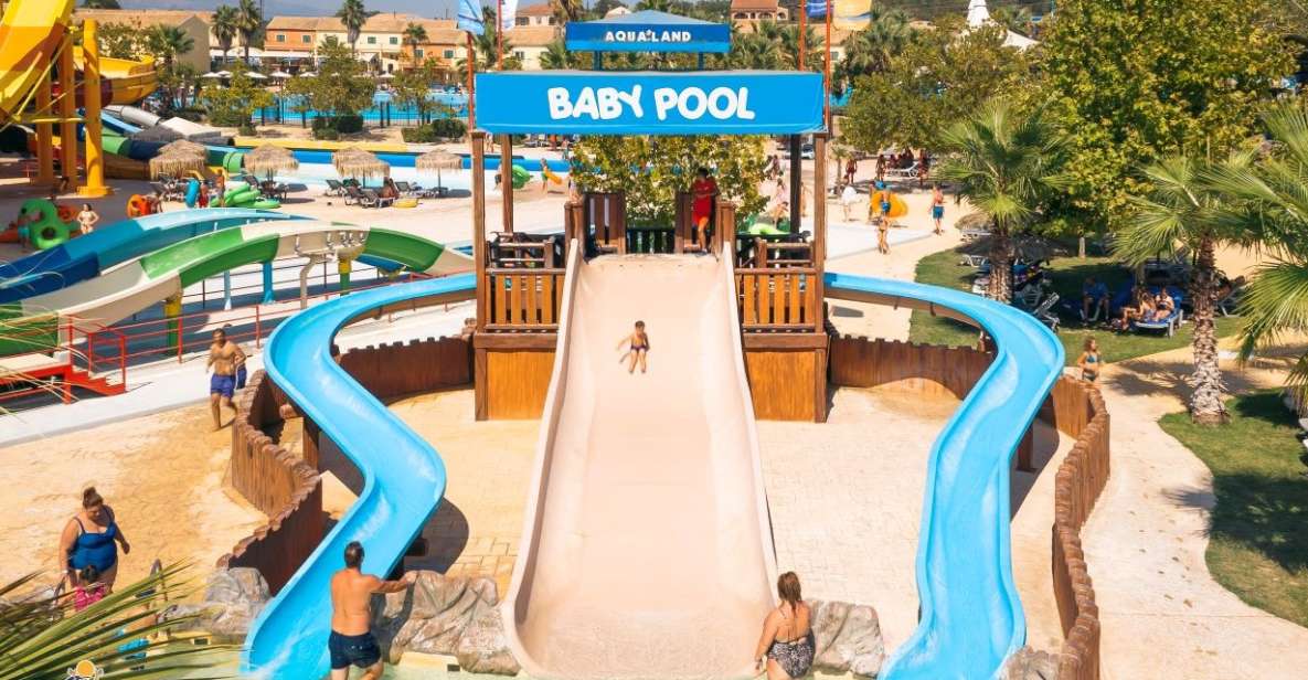 Corfu: Aqualand Water Park Entry Ticket & Optional Transfer - Your 8-hour game plan: slides, wave pool, and downtime