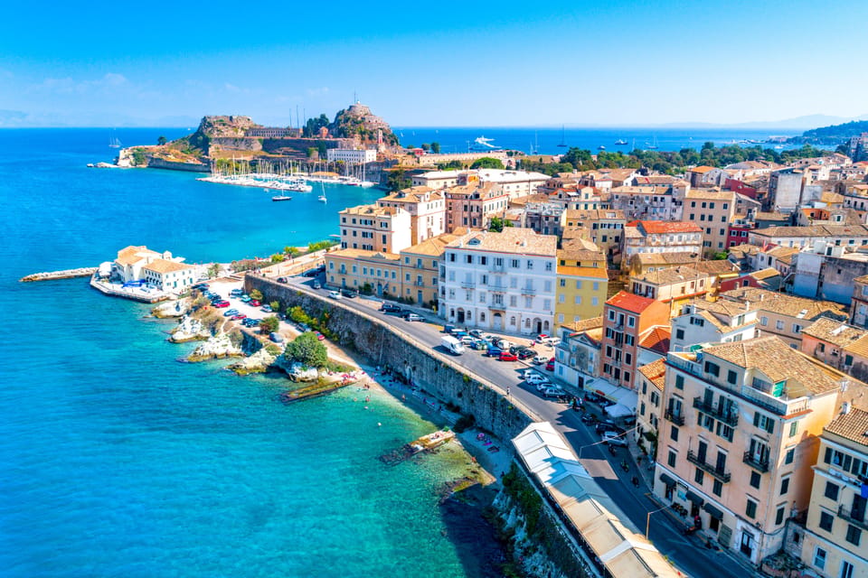 Corfu Cruise Port: City Highlights tour & Old Town visit - Spianada (Esplanade) and the Liston: where Corfu feels like a real city
