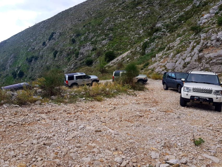 Corfu: Northwest Coast and Village Charms 4x4 Tour - Alimmatades stop before heading back