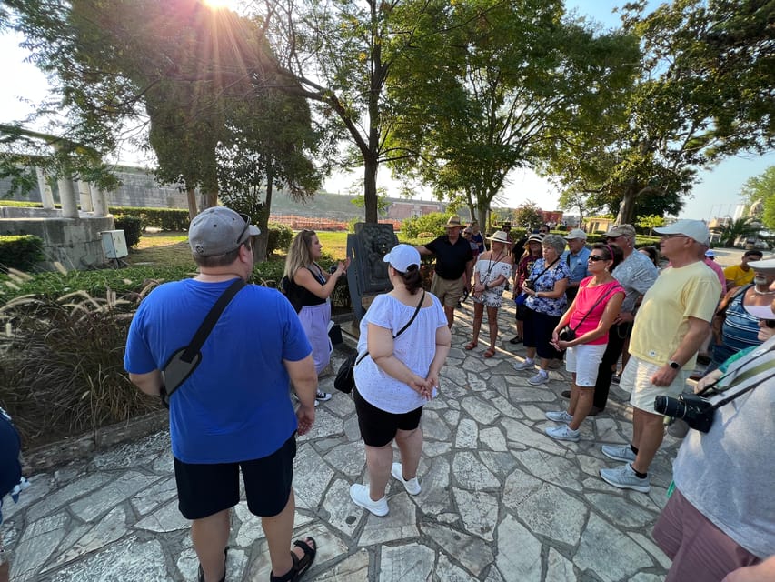 Corfu: Old Town Guided Walking Tour Small Group - Meeting near Count Von Der Schulenburg and getting your orientation fast