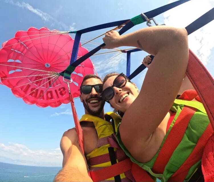 Corfu: Parasailing Experience for 2 in Sidari - From beach check-in to a sea launch in under an hour