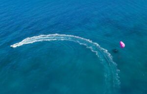 Corfu: Parasailing Experience for 2 in Sidari - What you actually see: Ionian Sea, Canal d’Amour, and Albanian mountain outlines