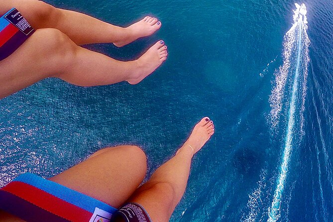 Corfu Parasailing - Fly High in the Sky - The boat ride to the fly zone: plan for up to an hour