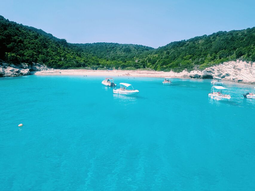 Corfu: Paxos Island Full-Day Cruise with Blue Caves - Antipaxos and Voutoumi: your snorkeling and swim break