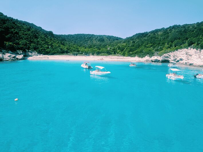 Corfu: Paxos Island Full-Day Cruise with Blue Caves - What you pay for ($73) versus what you bring