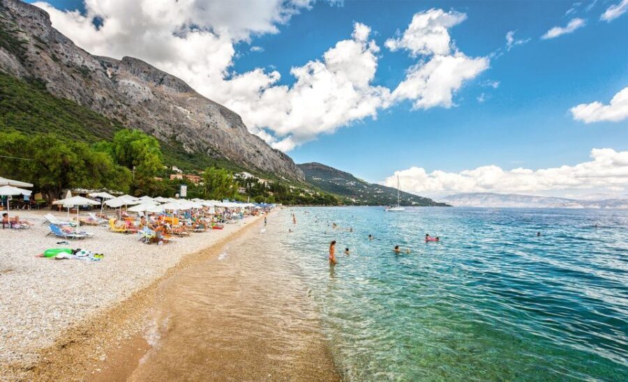 Corfu: Shore & Shared Tour – Kassiopi & Canal d’Amour - Start in the Kassiopi fishing village zone