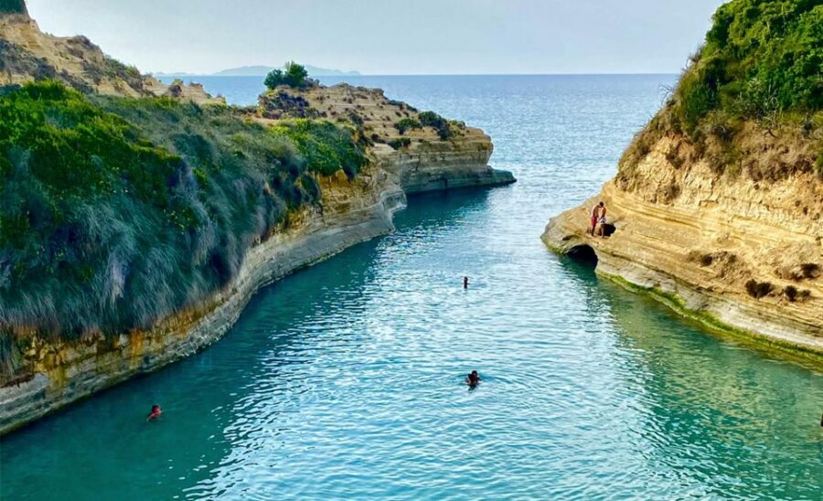 Corfu: Shore & Shared Tour – Kassiopi & Canal d’Amour - The optional boat tour past Cape Drastis and Erikousa Island