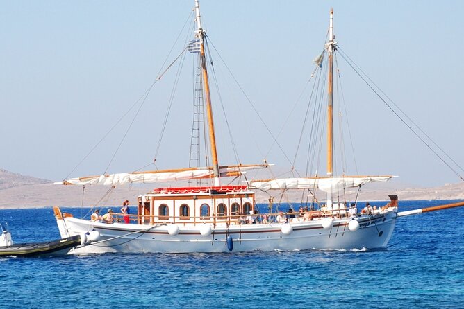 Corfu: Sunset Cruise on a Wooden Vessel with Cocktails & Bites - Mon Repos Palace and the 250-acre park view