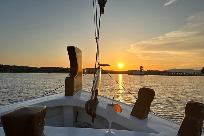 Corfu: Sunset Cruise on a Wooden Vessel with Cocktails & Bites - Old Fortress from the sea: Byzantine, Venetian, British, and big views