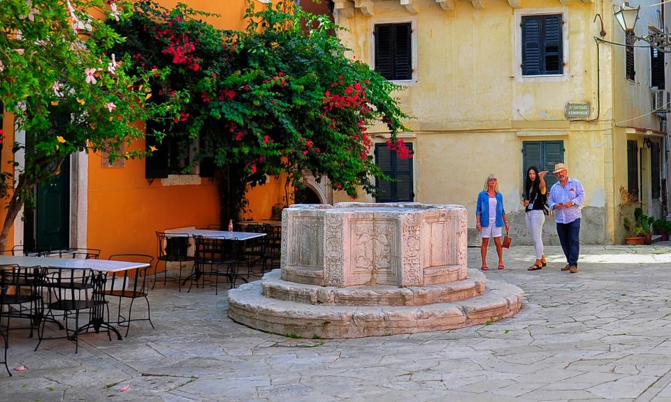 Corfu Town: Guided Walking Tour and Local Food Tastings - Getting Oriented at the Old Fortress Meetup Point