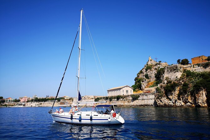 Corfu:Private sailing yacht cruise for up to 10 guests - Vido Island and the return route: how the longer cruise changes the feel