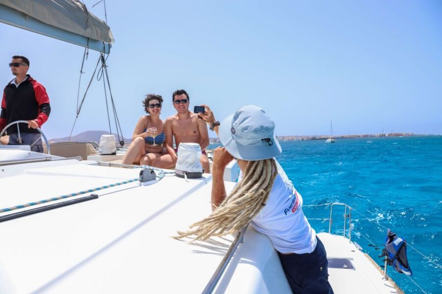 Corralejo: Adults-Only Catamaran Day Trip to Lobos Island - The real tradeoff: mostly water, not long island exploring