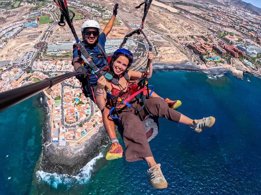 Costa Adeje: Tandem Paragliding Flight - Pickup Around Costa Adeje: The Van System That Controls Your Day