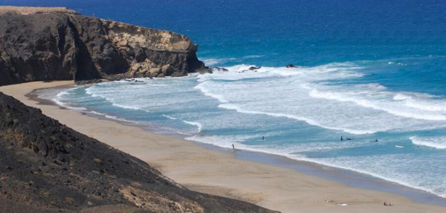 Costa Calma: Buggy Safari - Playa de Ugan: black sand, monster waves, and camera-ready drama