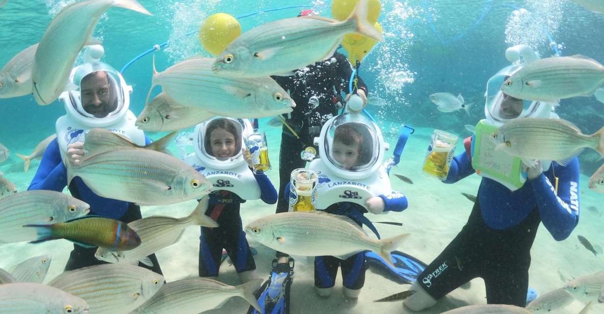 Costa Teguise : Underwater Sea Trek Experience - What this Costa Teguise sea trek actually feels like