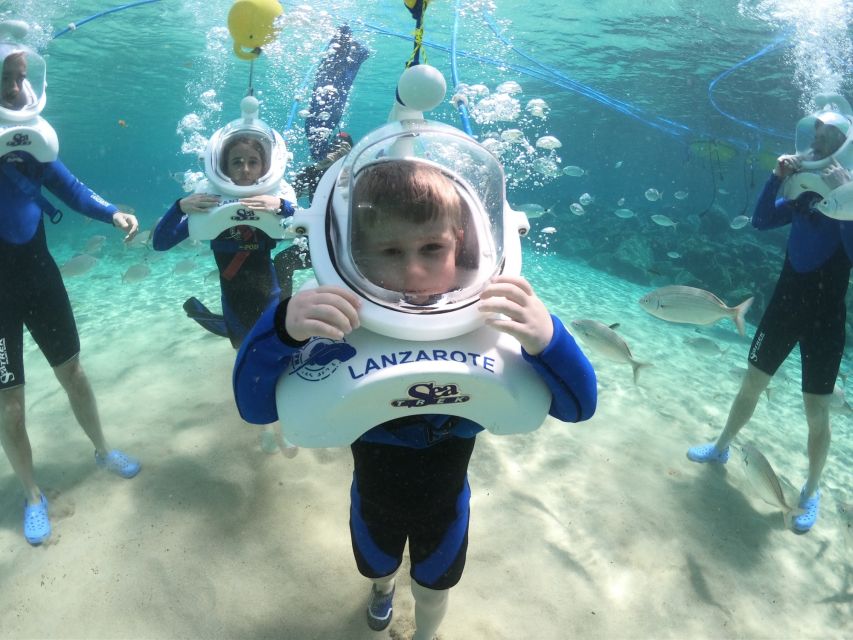 Costa Teguise : Underwater Sea Trek Experience - Practical expectations: cameras, photos, and timing pressure