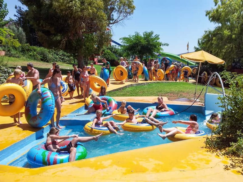 Crete: Acqua Plus Water Park Entrance Ticket with Transfer - Cashless bracelet, sunbeds and umbrellas: the money-and-comfort setup