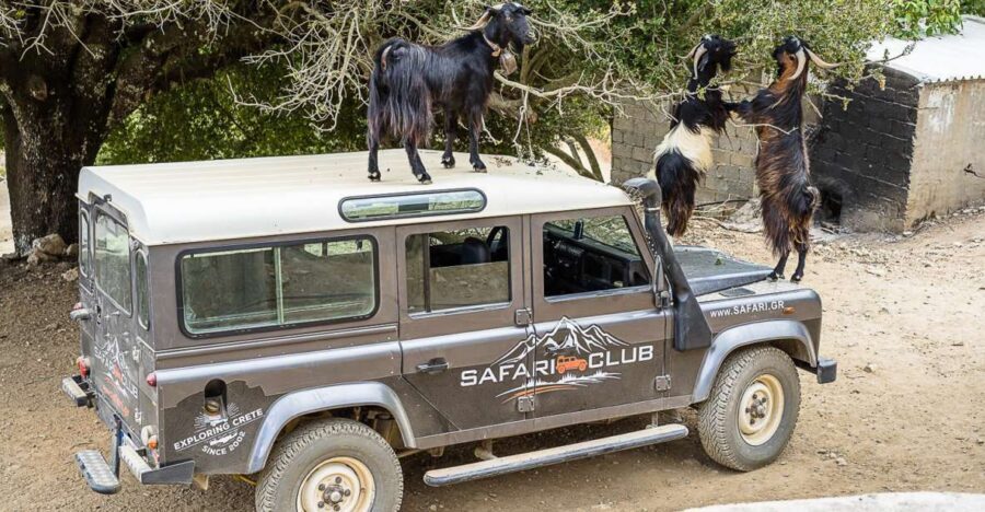Crete: Land Rover Safari on Minoan Route - From Piskopiano Pickup to the Roman Waterworks Moment