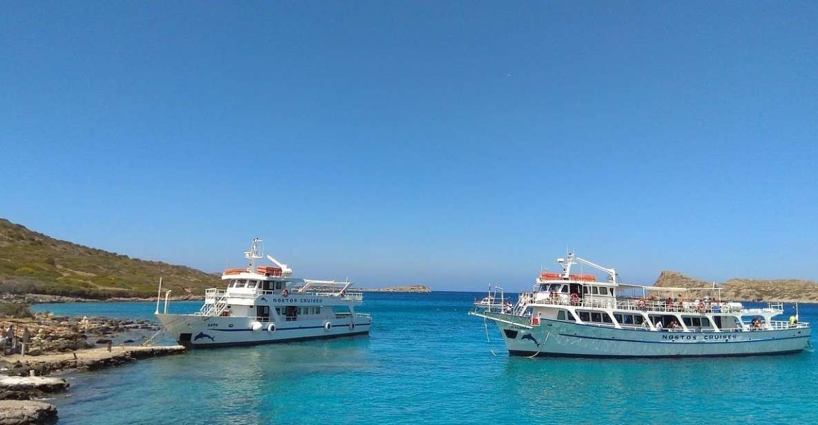 Crete: Mirabello Bay Cruise with Onboard Cocktail - Skistra Bay Snorkeling and the Included Cocktail