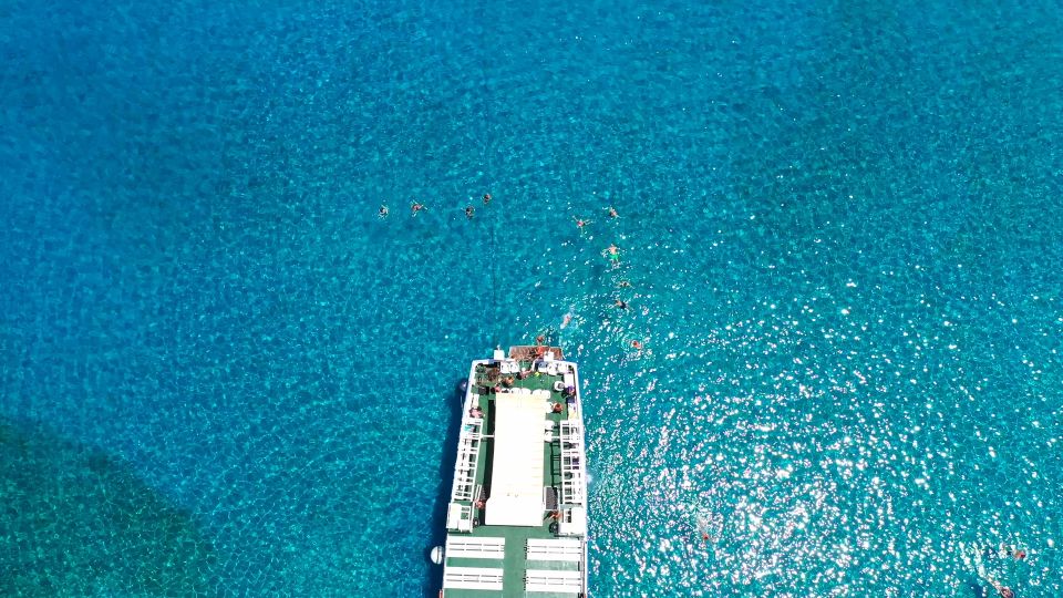 Crete: Mirabello Bay Cruise with Onboard Cocktail - Price and Value: $44 for Two Swim Sessions