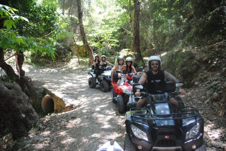 Crete: Off-Road Quad Safari Evening Tour with Hotel Transfer - Omalia Olive Press: More Than a Quick Photo Stop