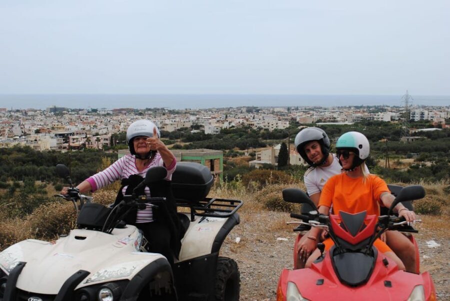 Crete: Off-Road Quad Safari Evening Tour with Hotel Transfer - Hotel Pickup and ATV Setup: Your Ride-Ready Moment