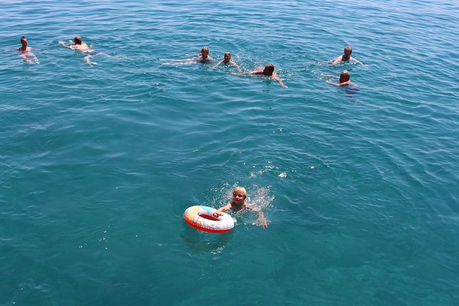 Crete Pirate Ship Cruise with the Black Rose to Stalis and Malia - Swimming and snorkeling breaks: what to expect on the water