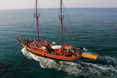 Crete Pirate Ship Cruise with the Black Rose to Stalis and Malia - Black Rose departure: timing and the Hersonissos meeting point